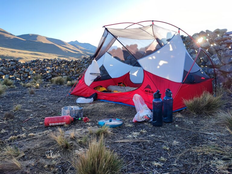 Dormir i acampada